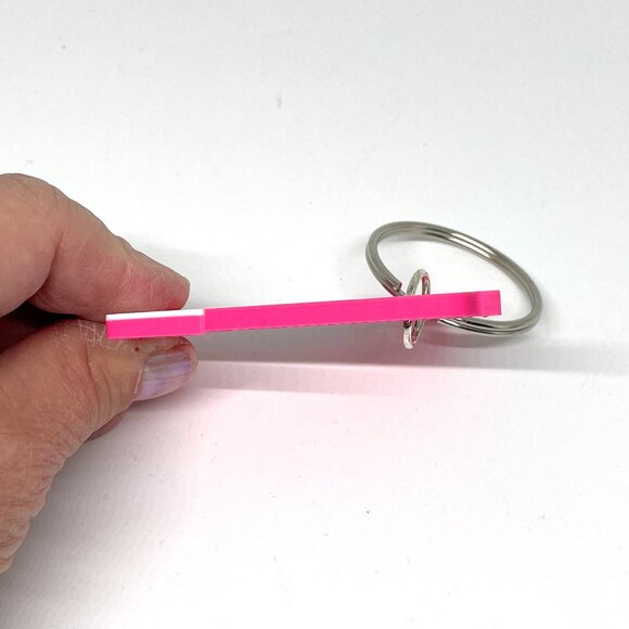 3D Printed LV Bogg Key Chain-LV Key Ring - Picture 6 of 6